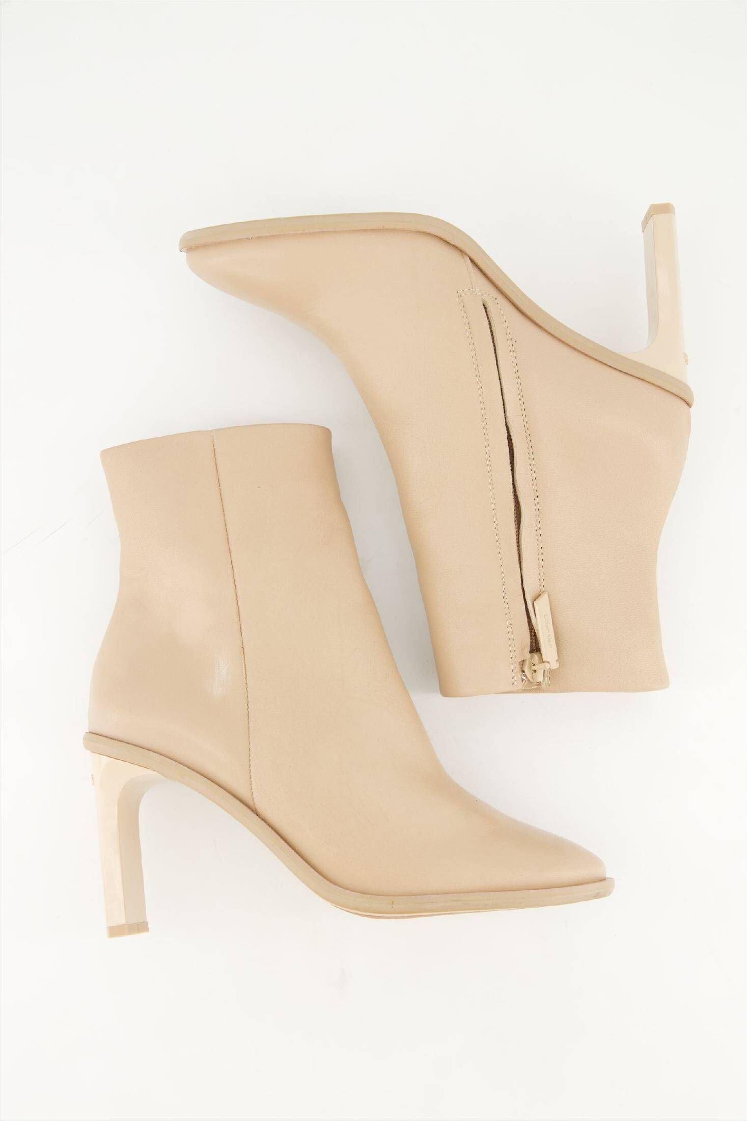 CALVIN KLEIN| Damen Damen Stiefeletten CURVED STIL ANKLE BOOT