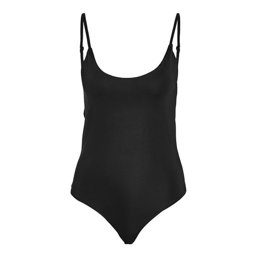 Noisy May Teresa Singlet Bodysuit, Black, M