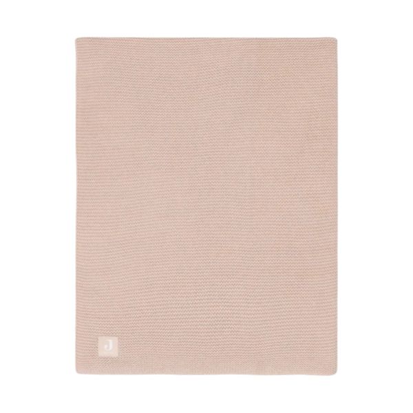 Jollein Wiegdeken Basic Knit - Wild Rose - 75 x 100 cm