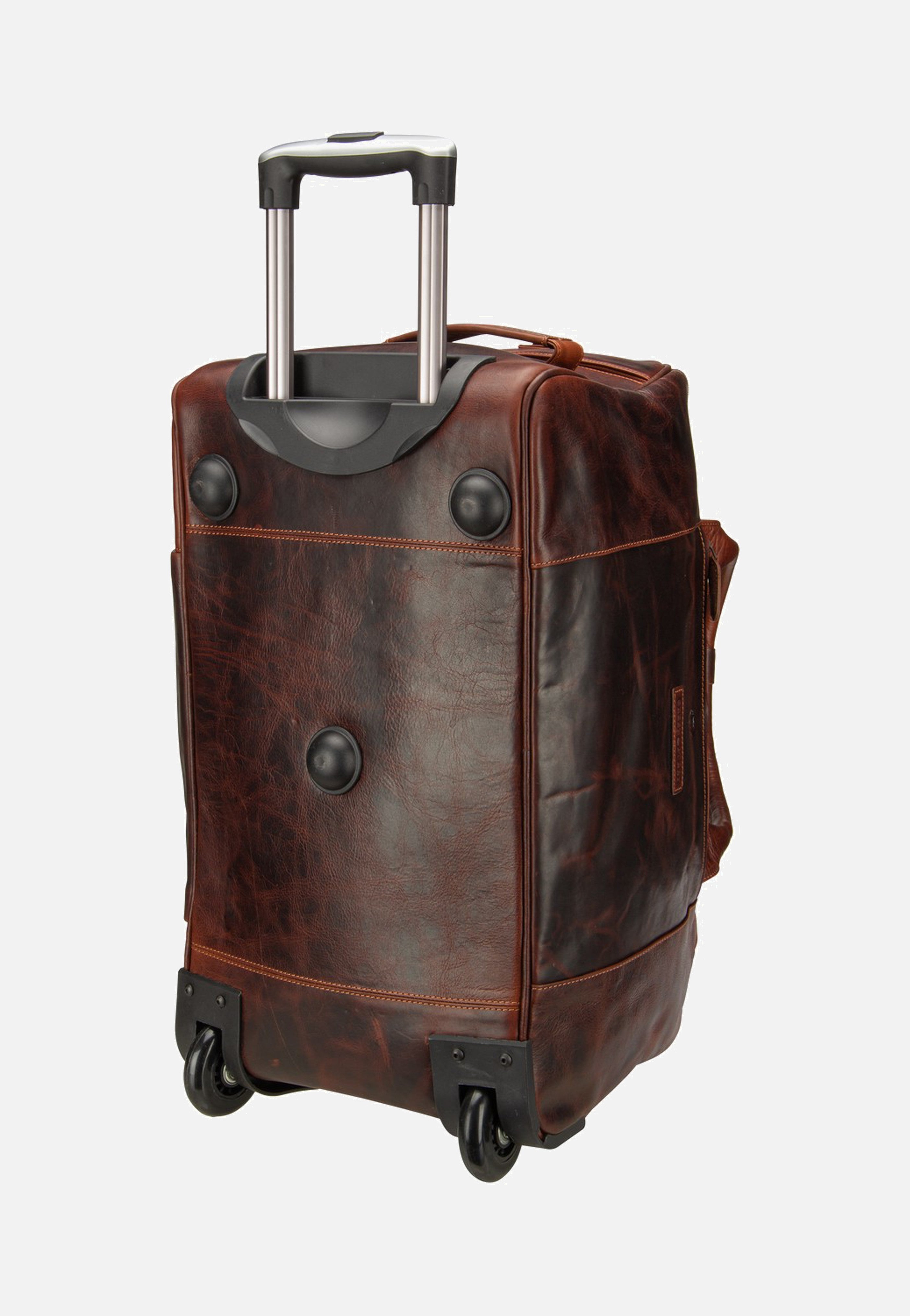 Rugged Trolley Traveller Teak Brown - Travel Bag