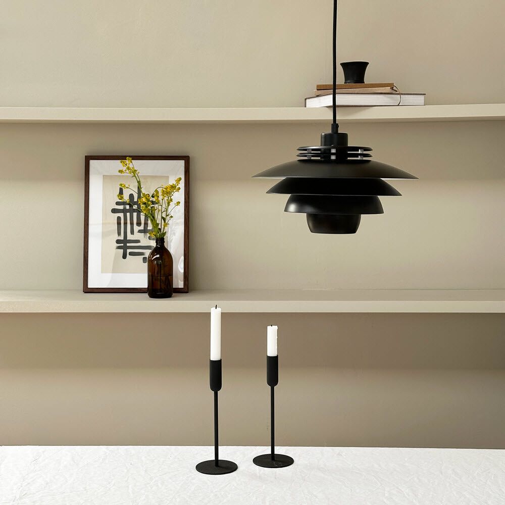 TAKLAMPE DYBERG LARSEN EJKA MINI MATTSVART