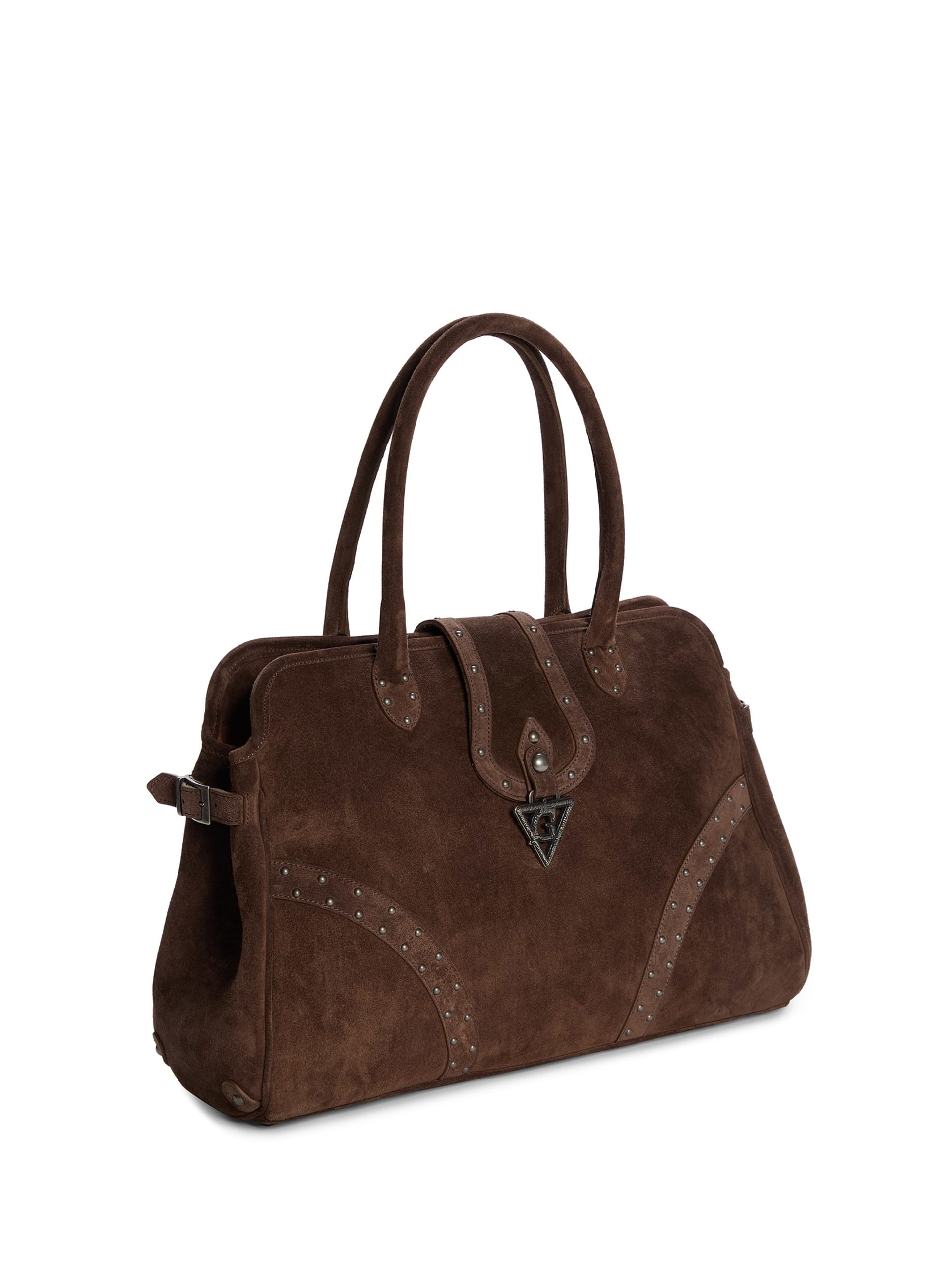 bolsa de fivela de couro