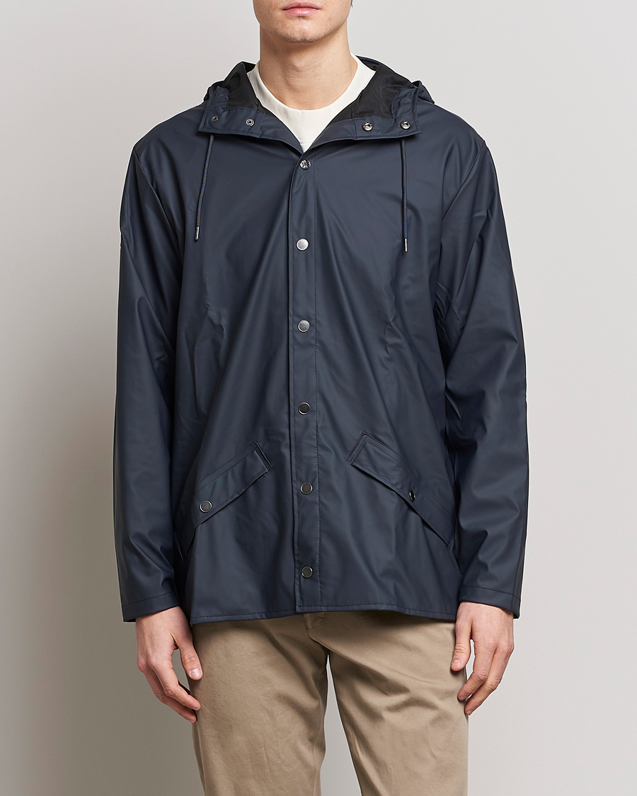 RAINS Jacket Navy