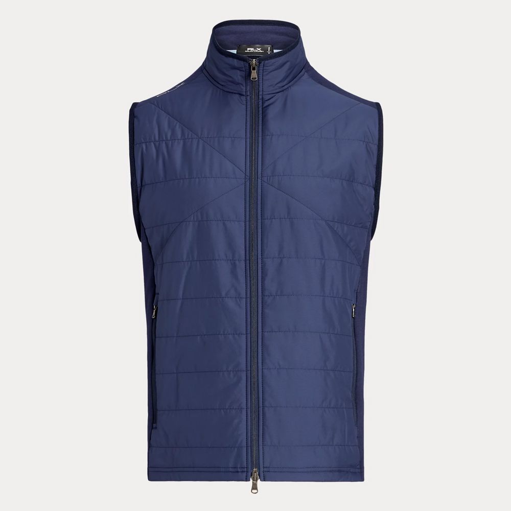Vest Performance Wool Herre Navy
