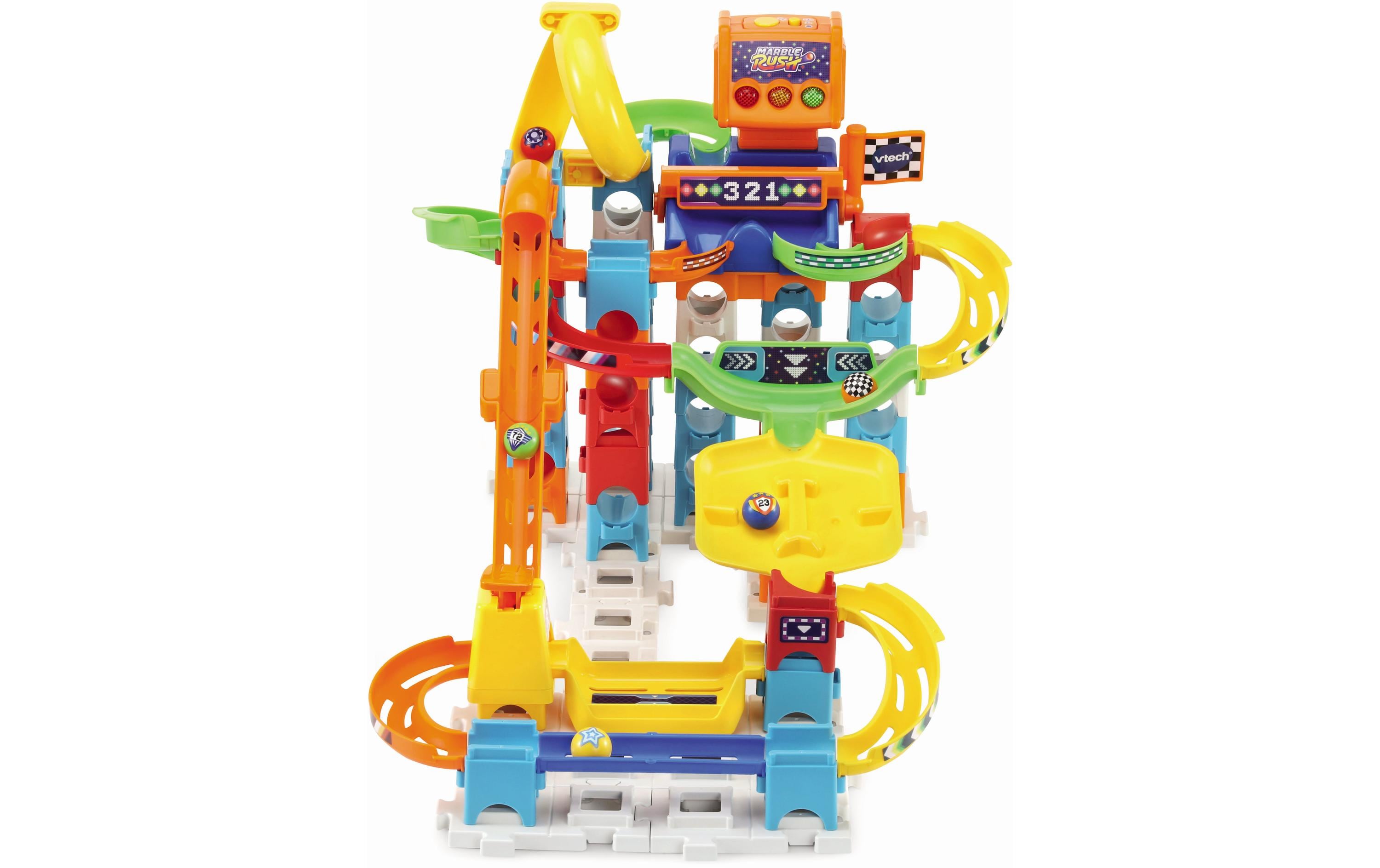 Circuitàbilles-Racing Electronic M200E -FR-Interaktives Kugelbahn-Set mit 5 bedruckten Kugeln
