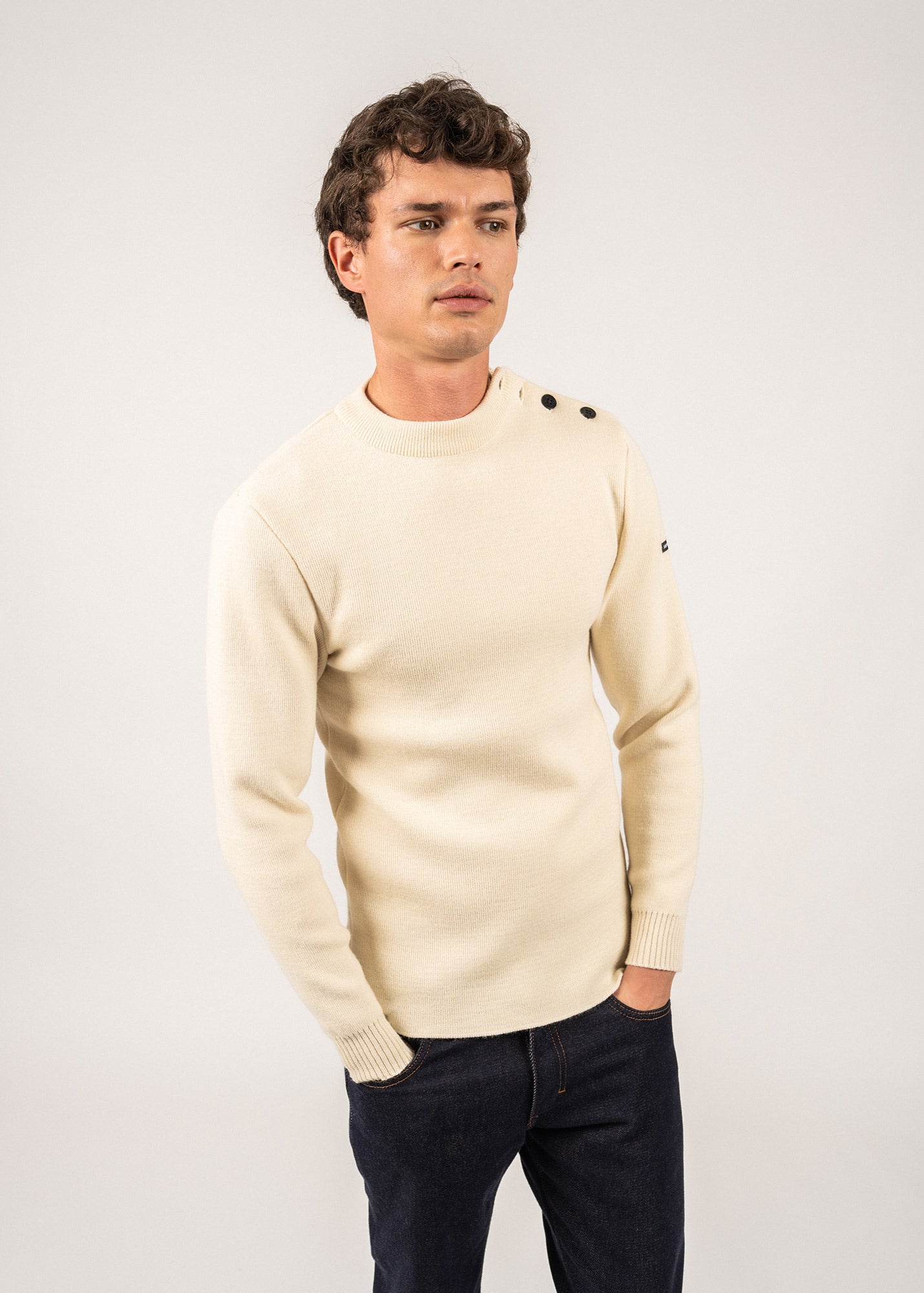 Pull marin uni Matelot