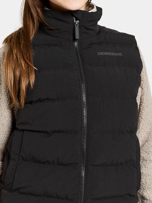 Didriksons Kilo Vest, Svart