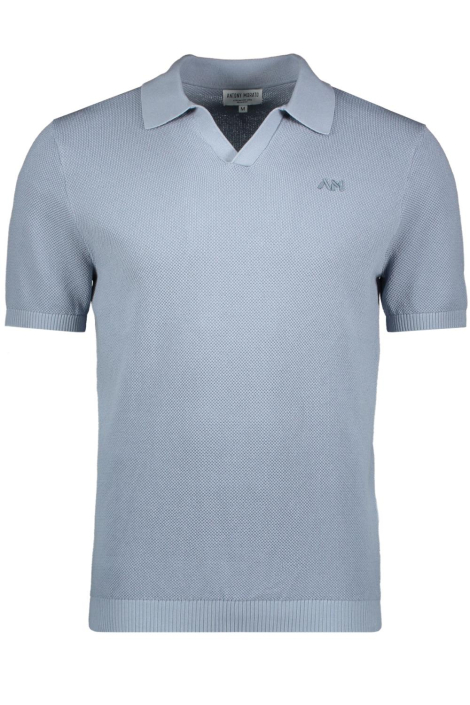 Antony Morato blauwe heren polo