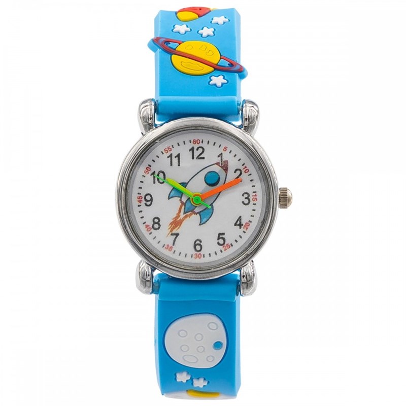 Montre Unisexe CHTIME bracelet Silicone Bleu