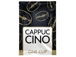 Kaffe Wonderful Cappuccino 12,5g/brev cremet frysetørret instant,50 stk x 12.5 g/krt