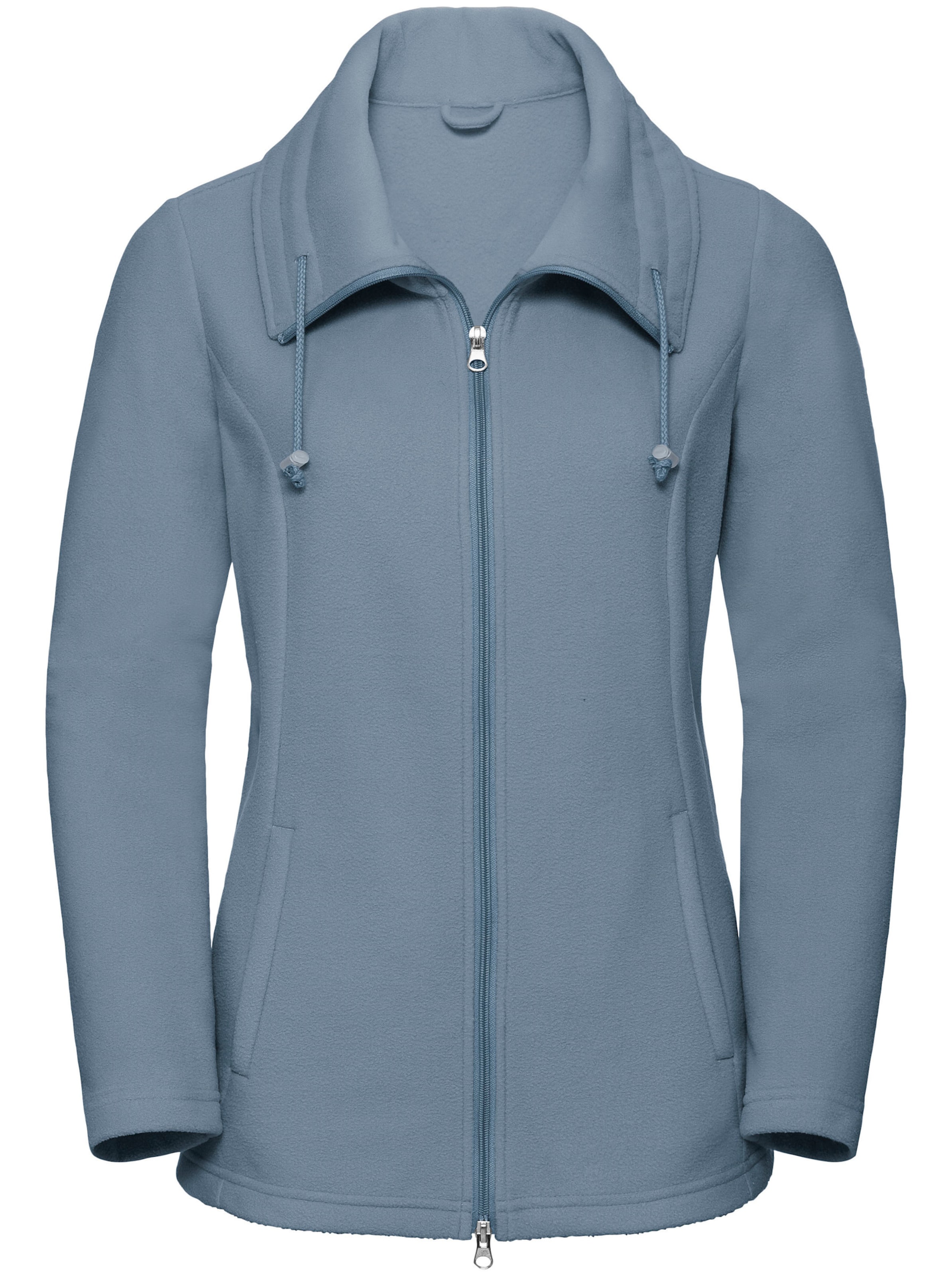 Fleecejacke in hellblau