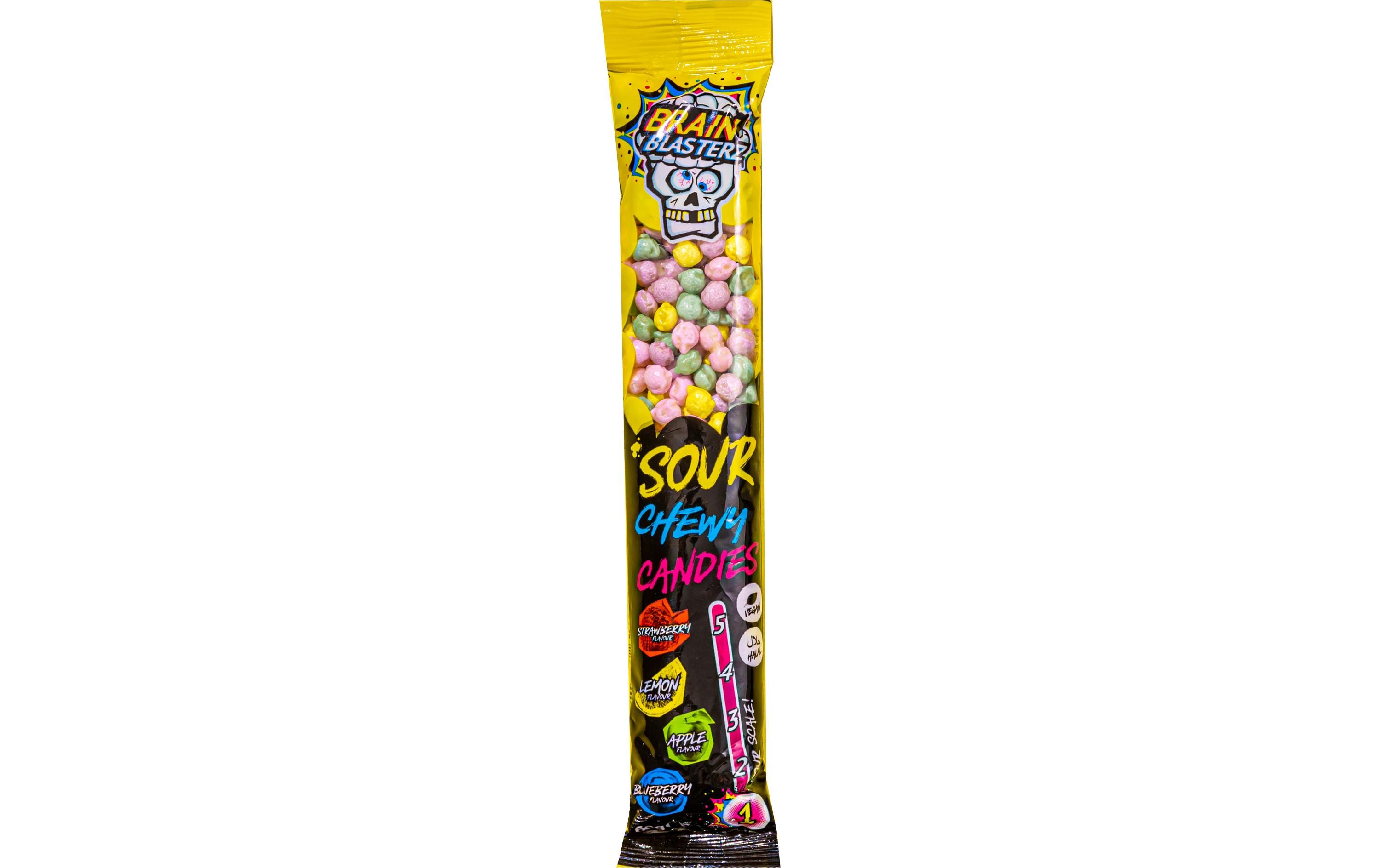 Sour Chewy Candies 60 gSauer-fruchtige Kaubonbons für einen belebenden Geschmackskick