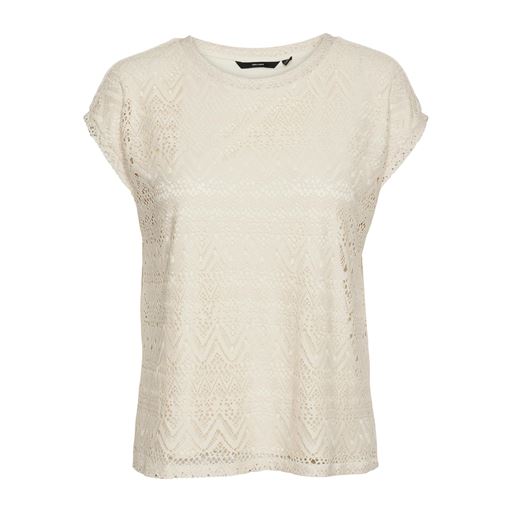 Vero Moda Maya Ava T-shirt, Birch, S