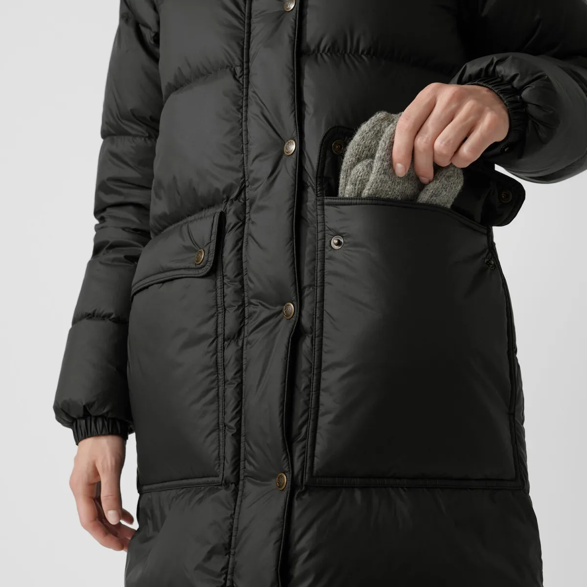 Fjällräven Expedition Long Down Parka Women's Deep Forest