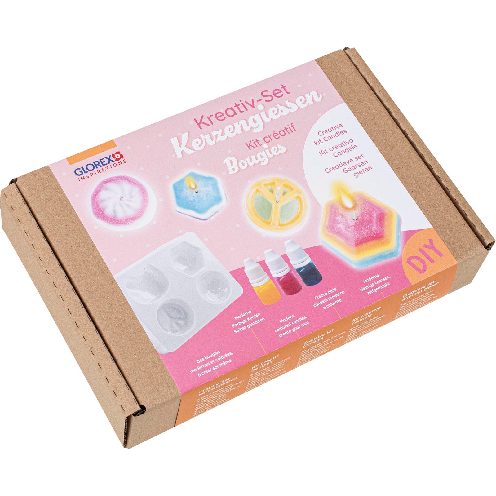 Glorex Kreativ-Set Kerzengiessen
