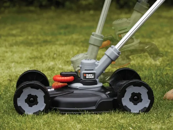 Black & Decker Strimmer STC1820CM-QW - Græstrimmer - ledningfri - 18 V - 7400 opm - 28 cm - inkl. 1x2Ah Batteri