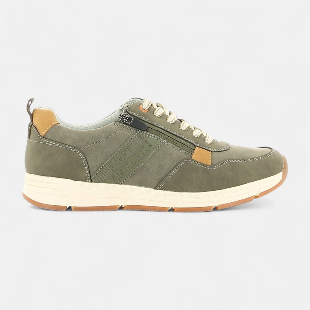 Baskets basses Homme kaki