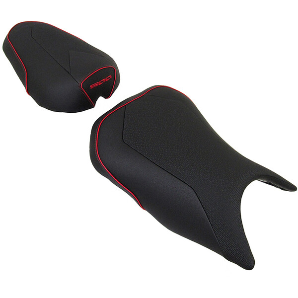 Bagster - Selle Ready Luxe Honda CB500 F/R (2016-2020) Noir / Rouge