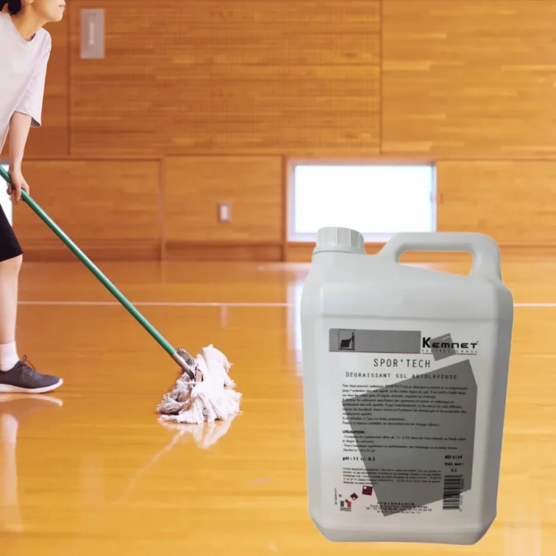 KEMNET - Nettoyant et dégraissant sol sportif- Sport'tech - 5L