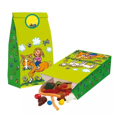 Lutz Mauder Partytüten aus Papier, Mein Ponyhof 8er Packung
