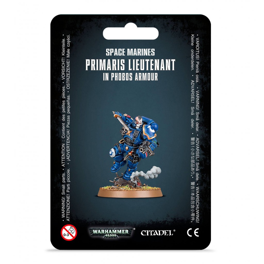 W40K : Adeptus Astartes - Primaris Lieutenant en armure Phobos