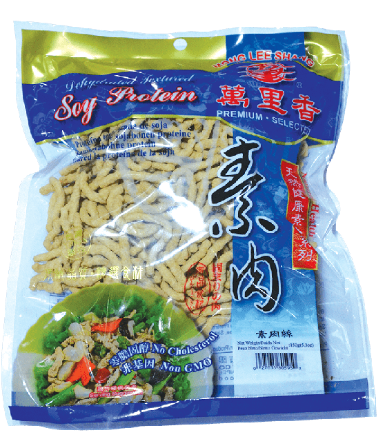 Mong Lee Shang Gedroogde Vegetarische Sojarepen 150g
