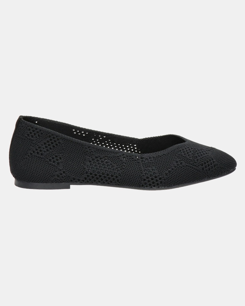 Skechers Cleo Ballerinas & instappers  - zwart