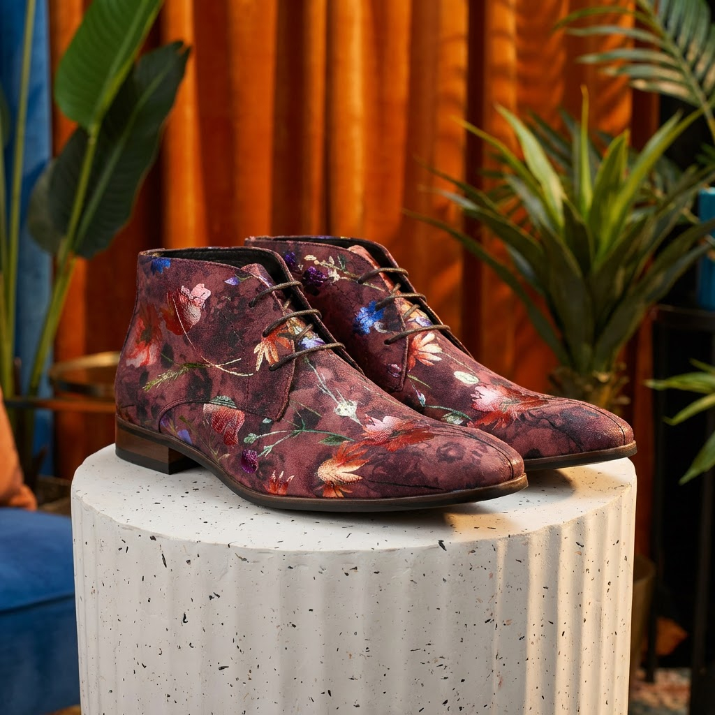 Rosso Velour Flora High - PRE-ORDER