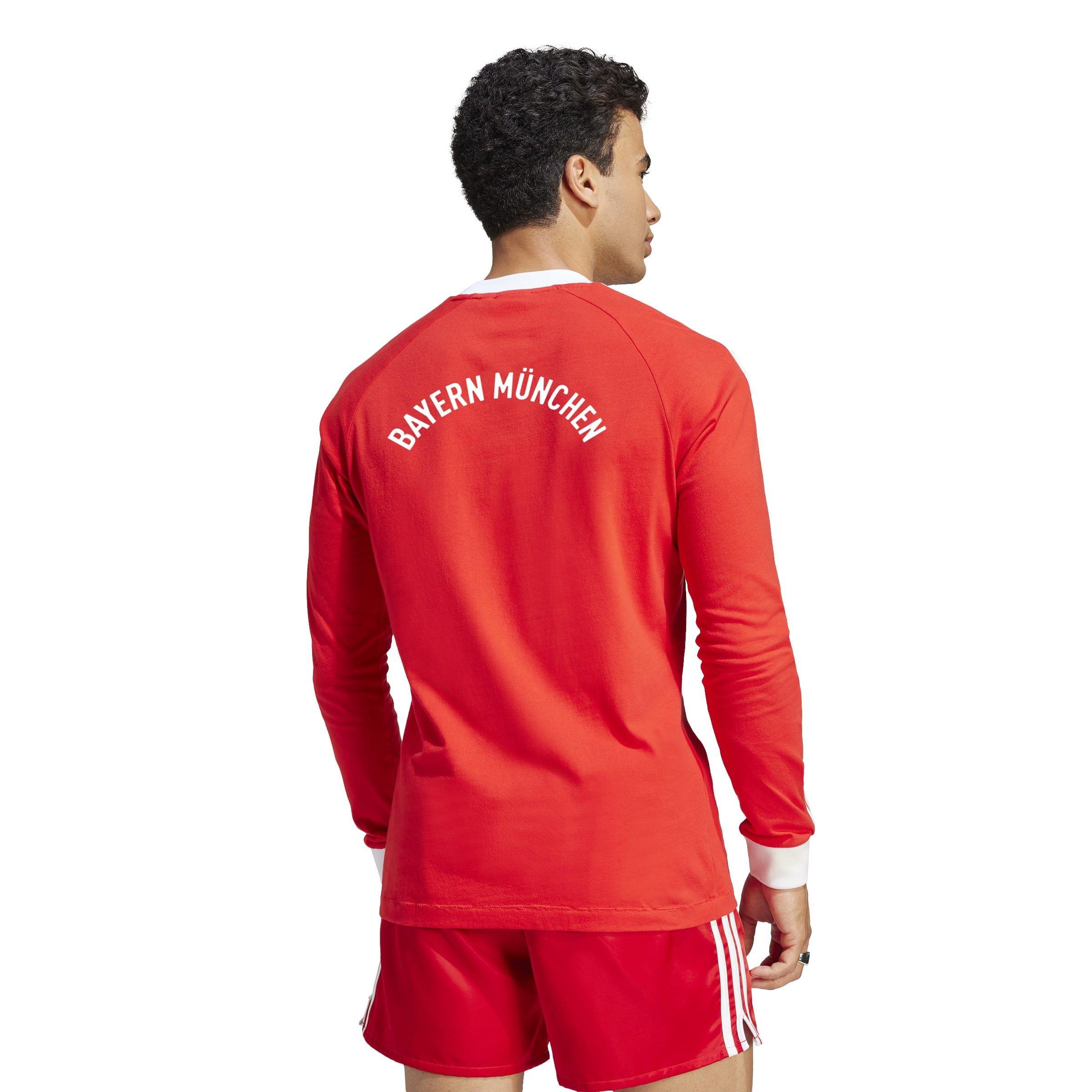 adidas Bayern Originals 70s Long Sleeve Shirt Adults