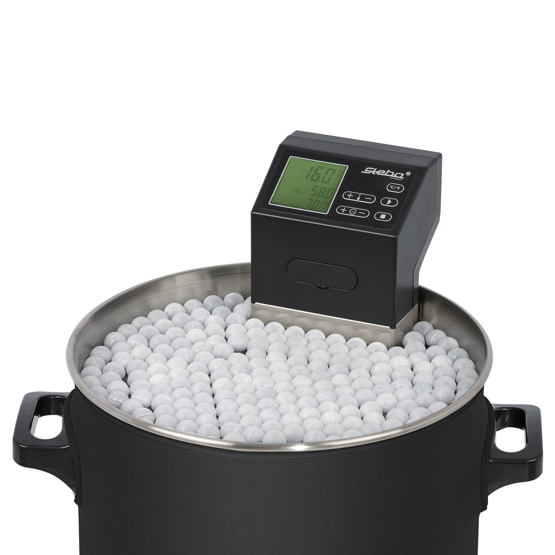 Sous-Vide Isolationskugeln - weiß - 100 Stück