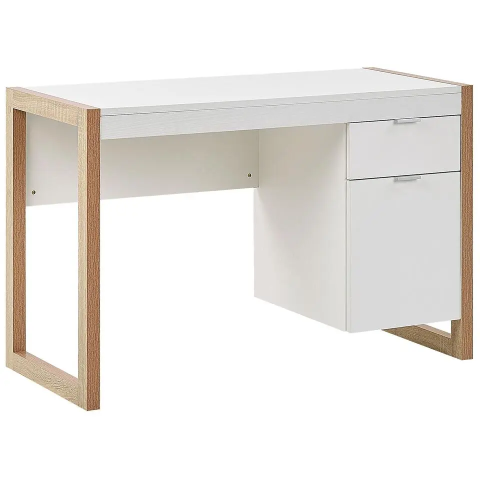 JOHNSON - Bureau - Wit - Vezelplaat