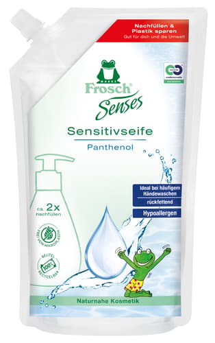FROSCH SENSES sensitiv Seife Nachfüllbeutel