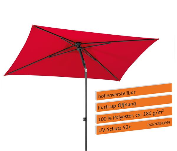 Schneider Sonnenschirm Sevilla, rechteckig,