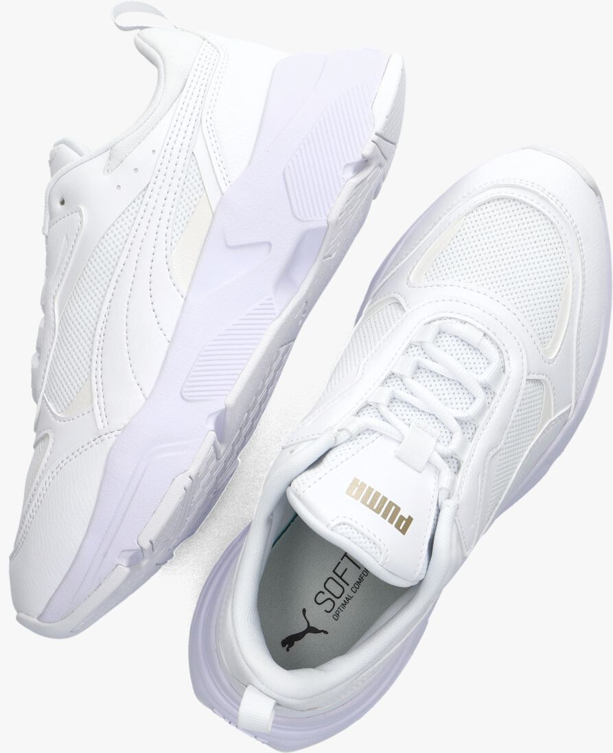 PUMA witte puma lage sneakers cassia