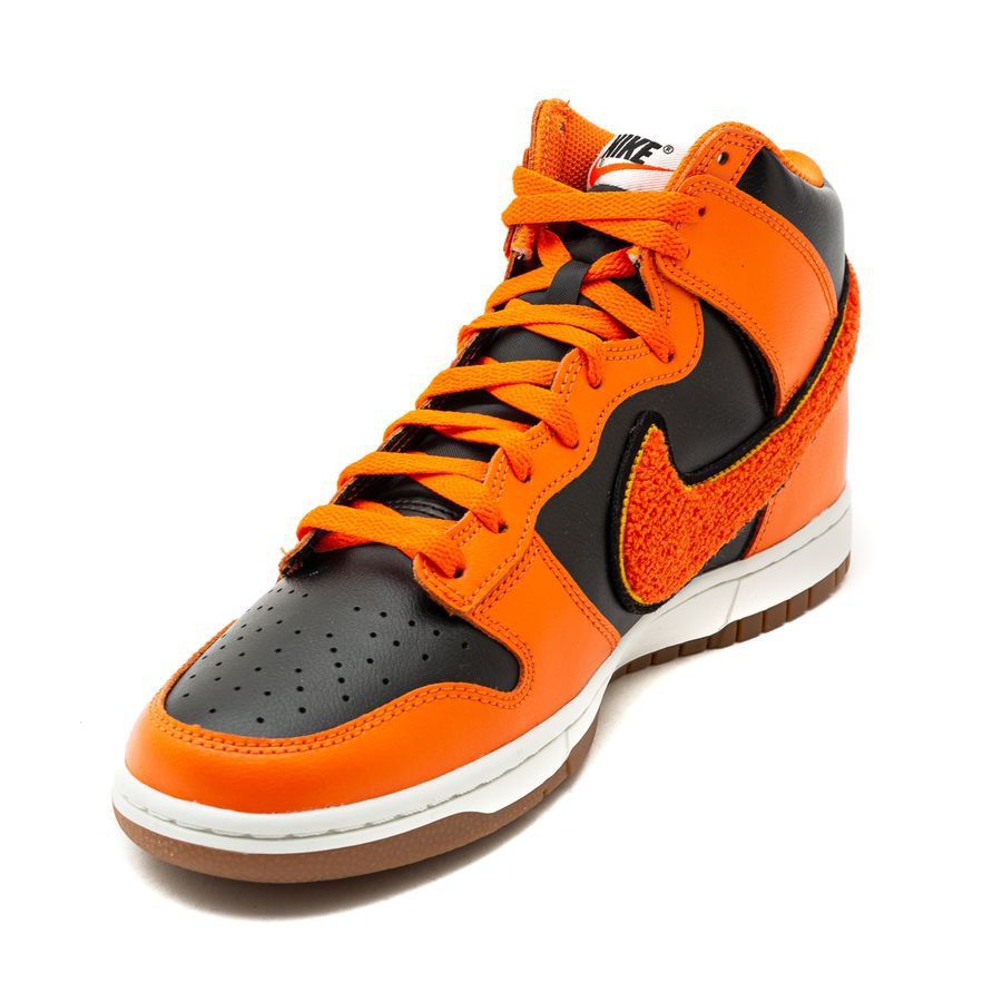 Nike Chaussures Dunk High Retro - Orange/Noir/Jaune Doré