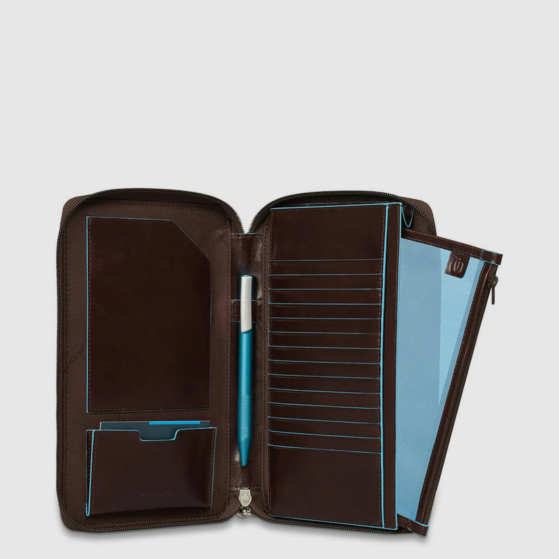 Porte-documents en cuir | Noir
