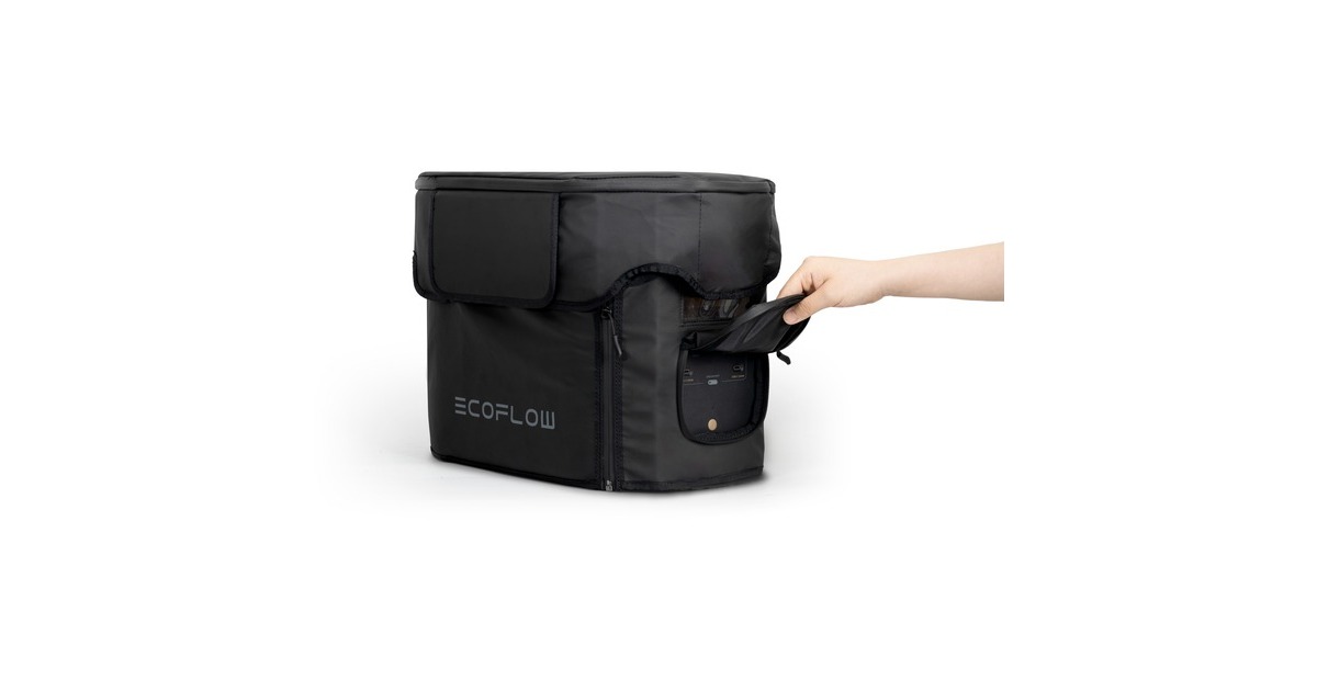 EcoFlowDELTA Max tas  (Zwart)