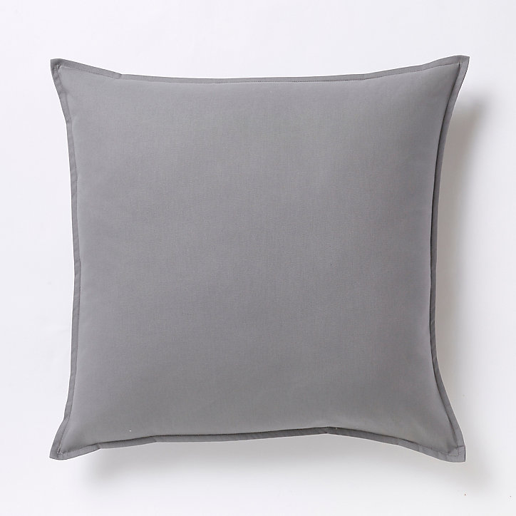 Coussin GoodHome Hiva gris 60 x 60 cm