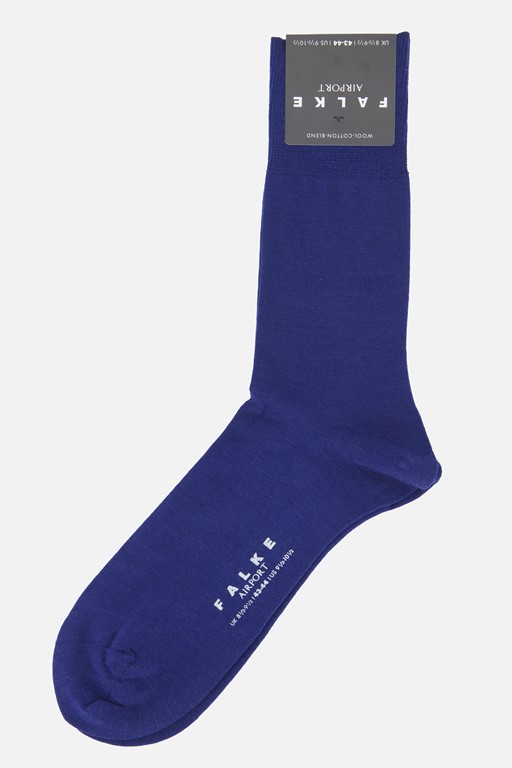 Falke Airport Sokken blauw Textiel
