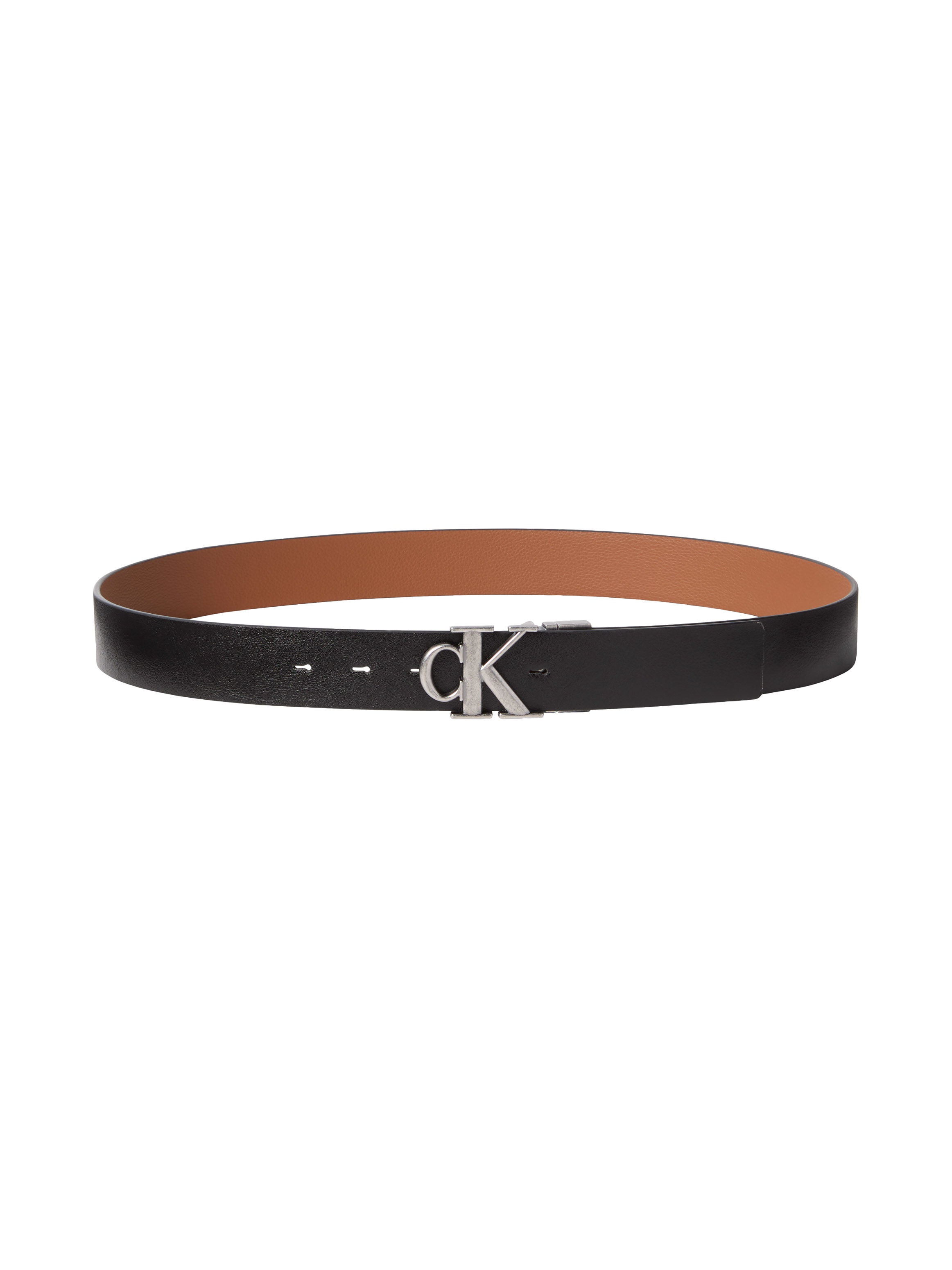Calvin Klein Ledergürtel »CK BUCKLE TUMBLED 35MM ADJ/REV« Umkehrbar