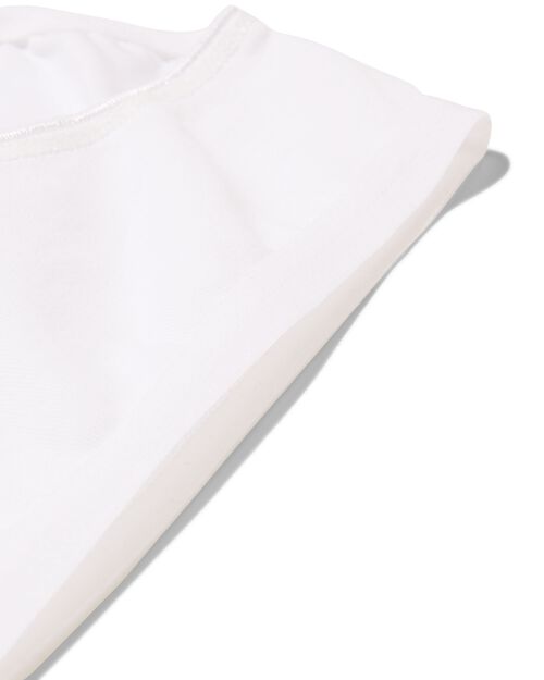 2 slips femme coton stretch blanc