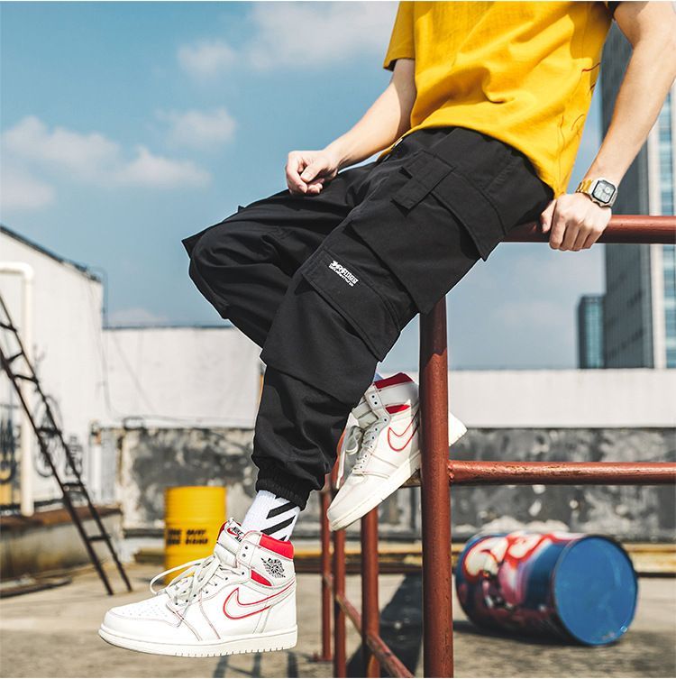 POSI - Cropped Harembroek met Zakdetail