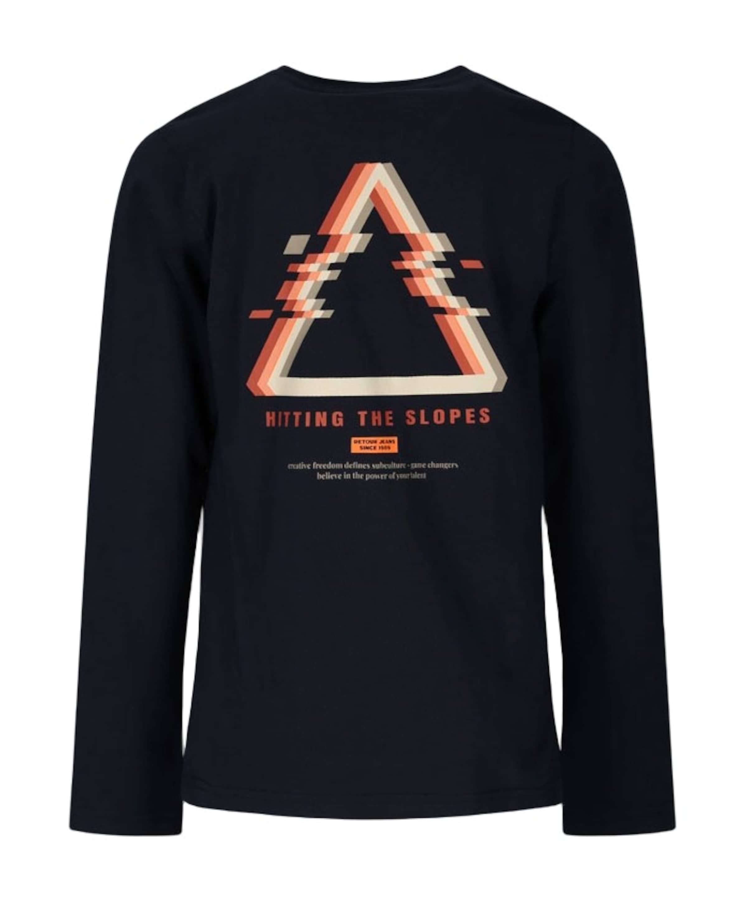 Retour Jongens longsleeve blauw
