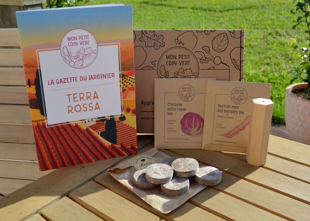 Coffret de jardinage thématique 