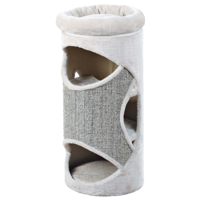 Trixie Kratztonne Cat Tower Gracia grau/meliert