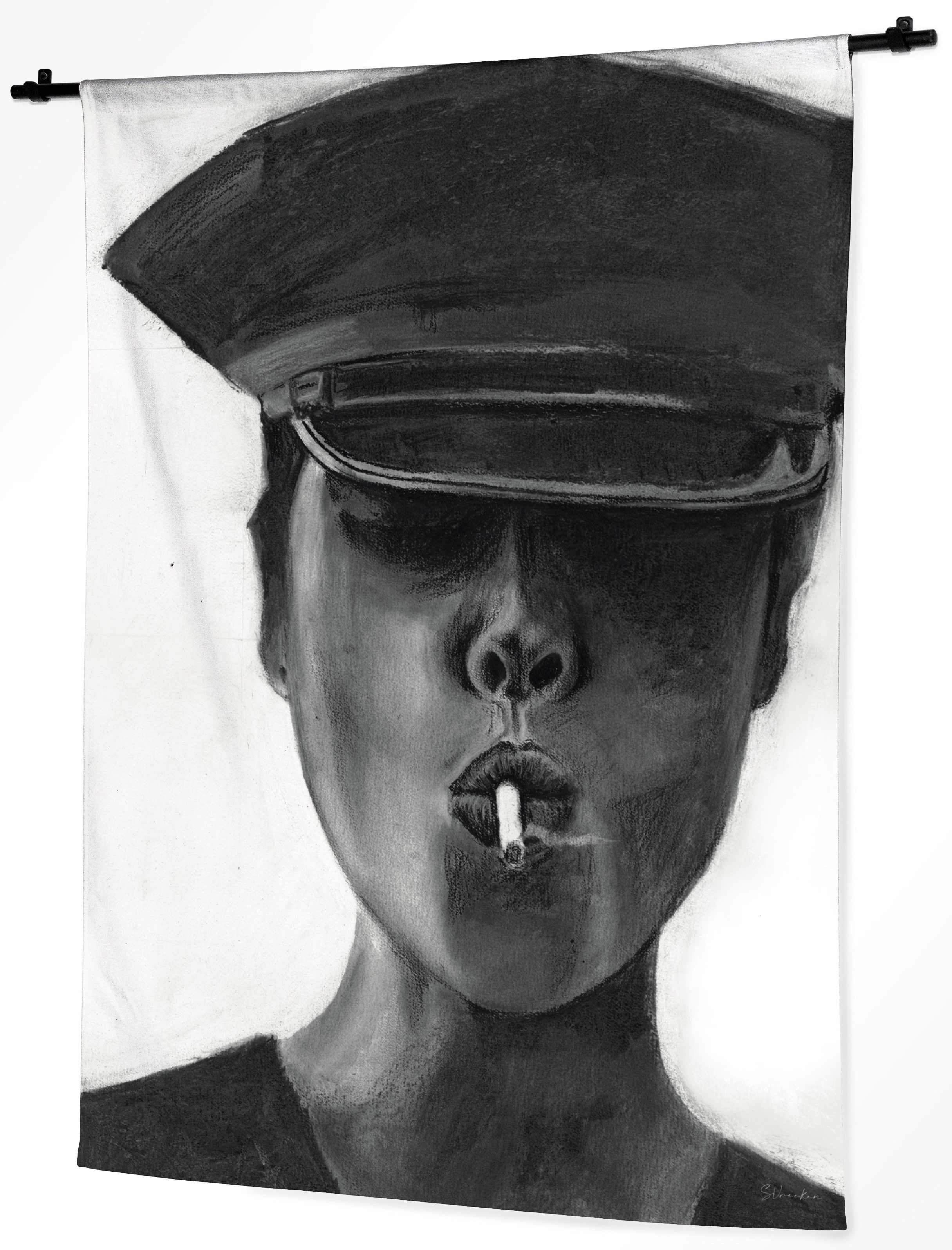 Wandkleed Smokes
