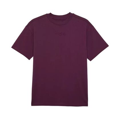T-Shirt manches courtes Fox WORDMARK FEMME - Rouge