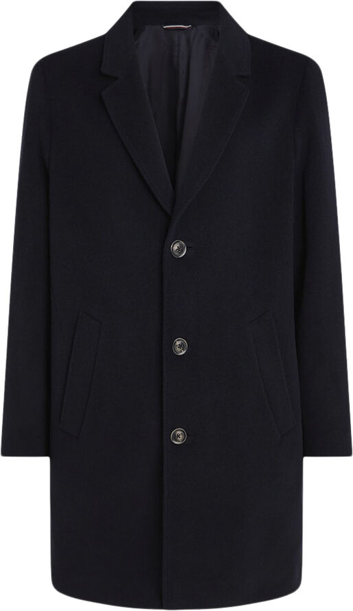 Tommy Hilfiger DC WOOL MIX COAT Desert sky