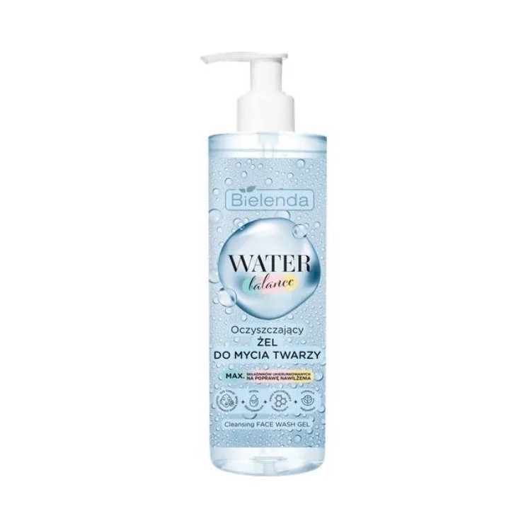 Bielenda Water Balance reinigende gezichtswasgel 195 g