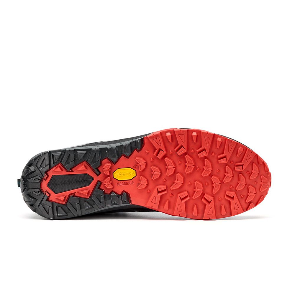 Asolo GRID MID GV - Chaussures randonné Homme nero/rosso